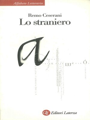 cover image of Lo straniero